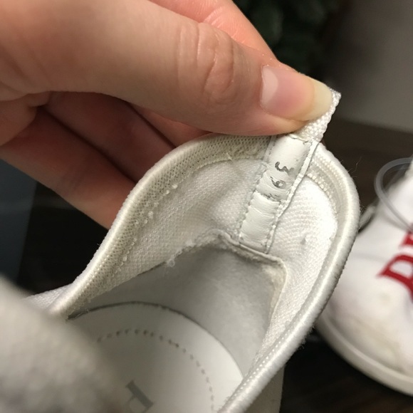 Prada XY Logo Sock white and red Sneakers Size 39.5 - Picture 3 of 6